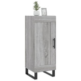 Sonoma graues Sideboard 34,5x34x90 cm Holzwerkstoff