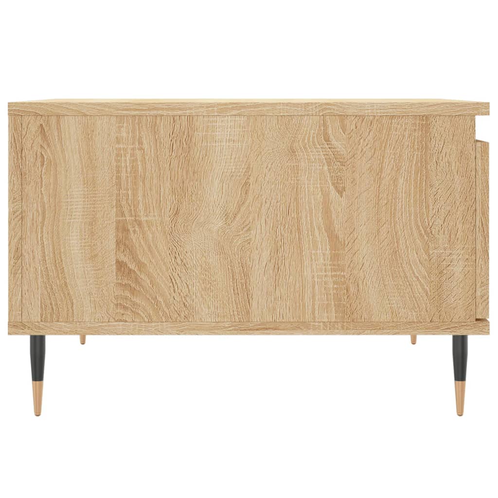 Sonoma oak coffee table 55x55x36.5 cm engineered wood