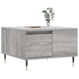 Sonoma coffee table gray 55x55x36.5 cm engineered wood