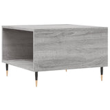 Sonoma grauer Couchtisch 55x55x36,5 cm, Holzwerkstoff