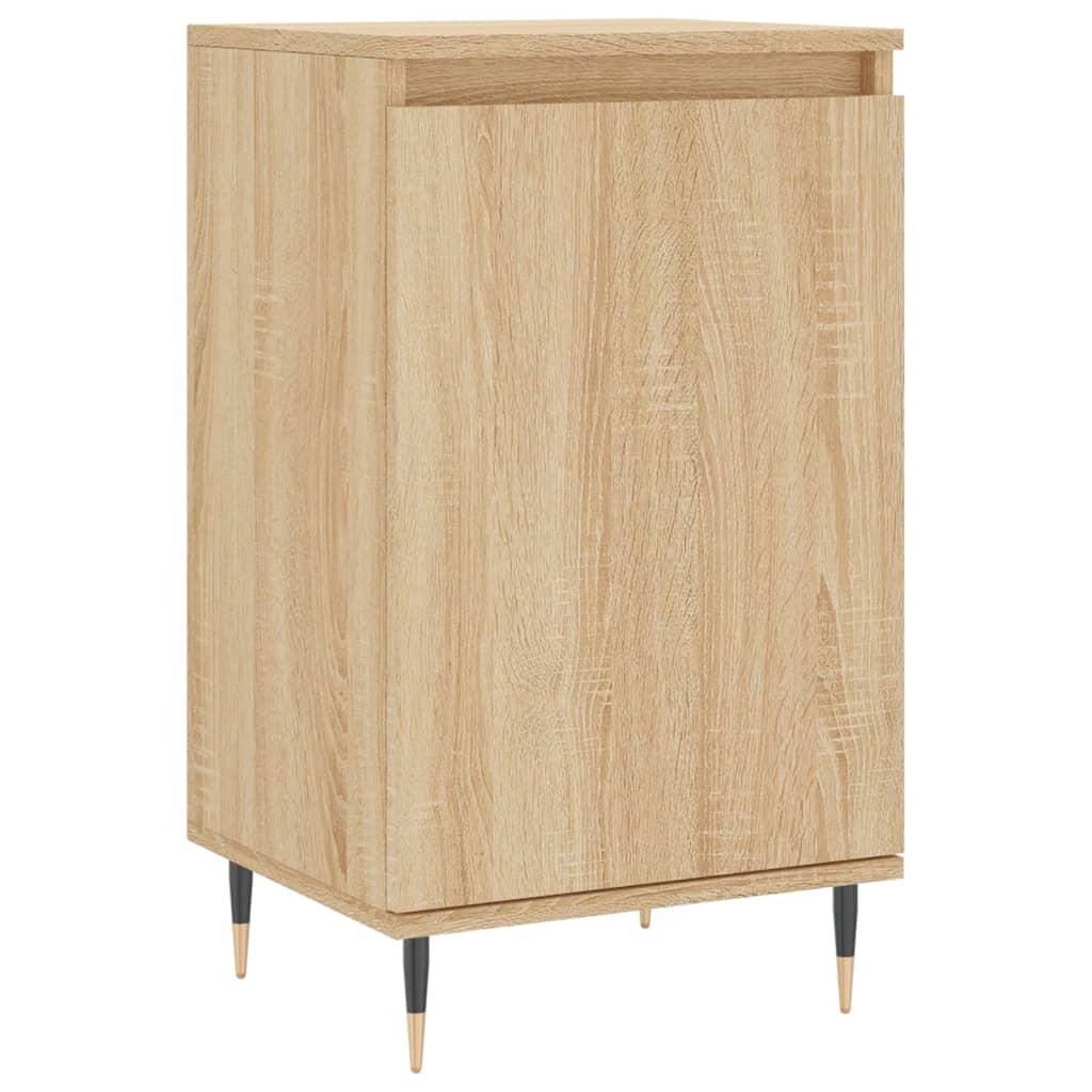 Buffets 2 pcs chêne sonoma 40x35x70 cm bois d'ingénierie