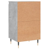 Betongraues Sideboard 40x35x70 cm, Holzwerkstoff