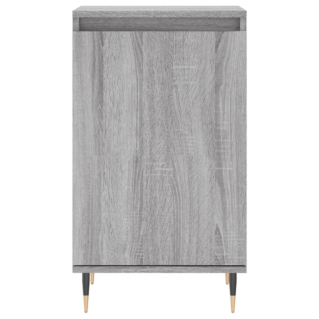 Buffets 2 pcs sonoma gris 40x35x70 cm bois d'ingénierie