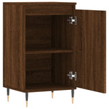 Buffet chêne marron 40x35x70 cm bois d'ingénierie