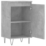 Betongraues Sideboard 40x35x70 cm, Holzwerkstoff