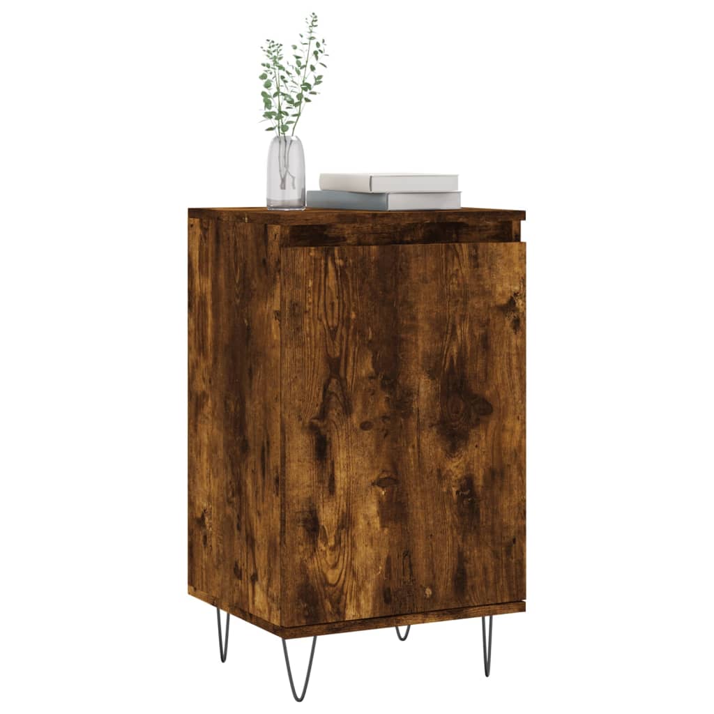 Sideboard aus geräucherter Eiche, 40 x 35 x 70 cm, Holzwerkstoff