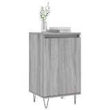 Buffets 2 pcs sonoma gris 40x35x70 cm bois d'ingénierie