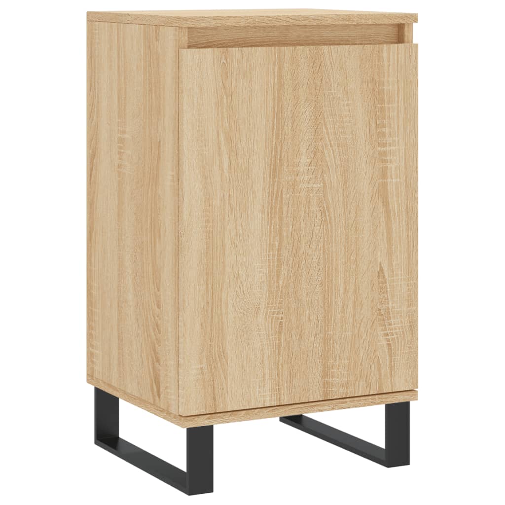 Buffets 2 pcs chêne sonoma 40x35x70 cm bois d'ingénierie