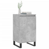 Betongraues Sideboard 40x35x70 cm, Holzwerkstoff