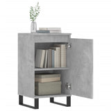 Betongraues Sideboard 40x35x70 cm, Holzwerkstoff