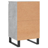 Betongraues Sideboard 40x35x70 cm, Holzwerkstoff