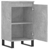 Buffets 2 pcs gris béton 40x35x70 cm bois d'ingénierie