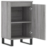 Buffets 2 pcs sonoma gris 40x35x70 cm bois d'ingénierie