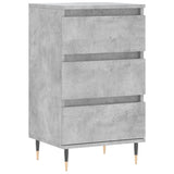 Betongraues Sideboard 40x35x70 cm, Holzwerkstoff