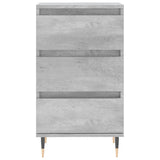 Betongraues Sideboard 40x35x70 cm, Holzwerkstoff