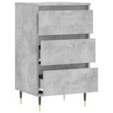 Betongraues Sideboard 40x35x70 cm, Holzwerkstoff