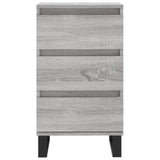 Sonoma graues Sideboard 40x35x70 cm, Holzwerkstoff