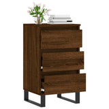 Sideboard aus brauner Eiche, 40 x 35 x 70 cm, Holzwerkstoff