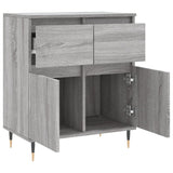 Buffet Sonoma gris 60x35x70 cm Bois d'ingénierie