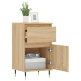 Buffet chêne sonoma 40x35x70 cm bois d'ingénierie