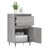 Sideboards 2 Stück sonomagrau 40x35x70 cm Holzwerkstoff