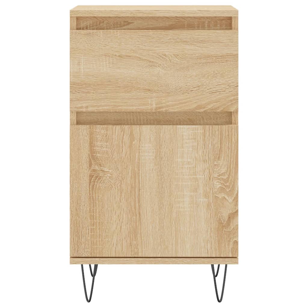 Sideboards 2 pcs sonoma oak 40x35x70 cm engineered wood