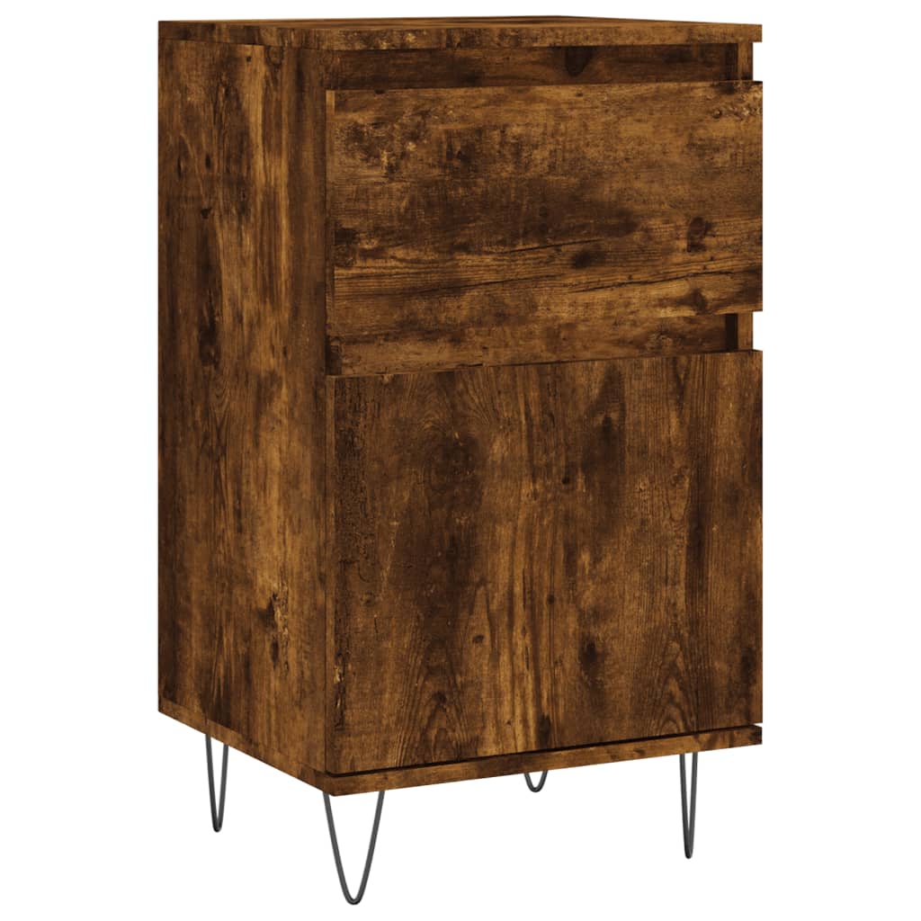 Sideboards 2 Stück Räuchereiche 40x35x70 cm Holzwerkstoff