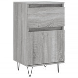 Buffets 2 pcs sonoma gris 40x35x70 cm bois d'ingénierie