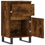 Buffet chêne fumé 40x35x70 cm bois d'ingénierie