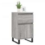 Sideboards 2 Stück sonomagrau 40x35x70 cm Holzwerkstoff