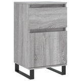 Buffets 2 pcs sonoma gris 40x35x70 cm bois d'ingénierie