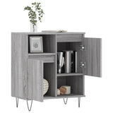 Sonoma gray sideboard 60x35x70 cm Engineered wood