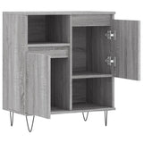 Buffet Sonoma gris 60x35x70 cm Bois d'ingénierie