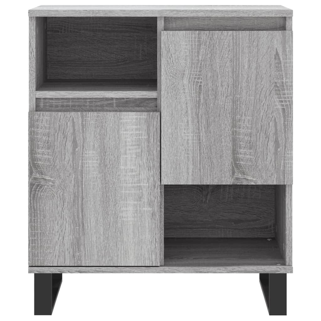 Sonoma gray sideboard 60x35x70 cm Engineered wood