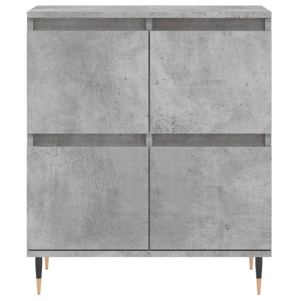 Concrete Grey Sideboard 60x35x70 cm Engineered Wood