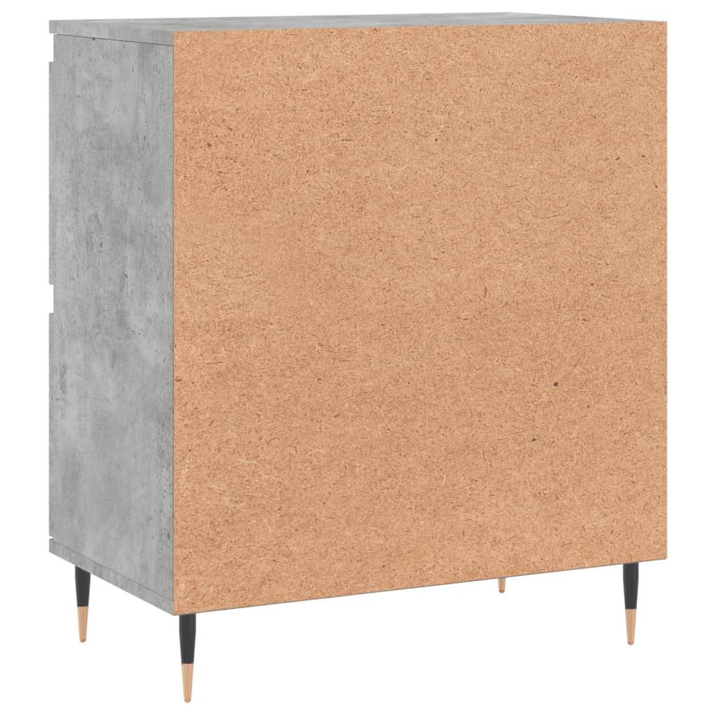 Concrete Grey Sideboard 60x35x70 cm Engineered Wood