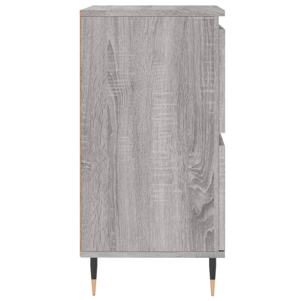 Sonoma gray sideboard 60x35x70 cm Engineered wood