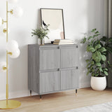 Sonoma gray sideboard 60x35x70 cm Engineered wood