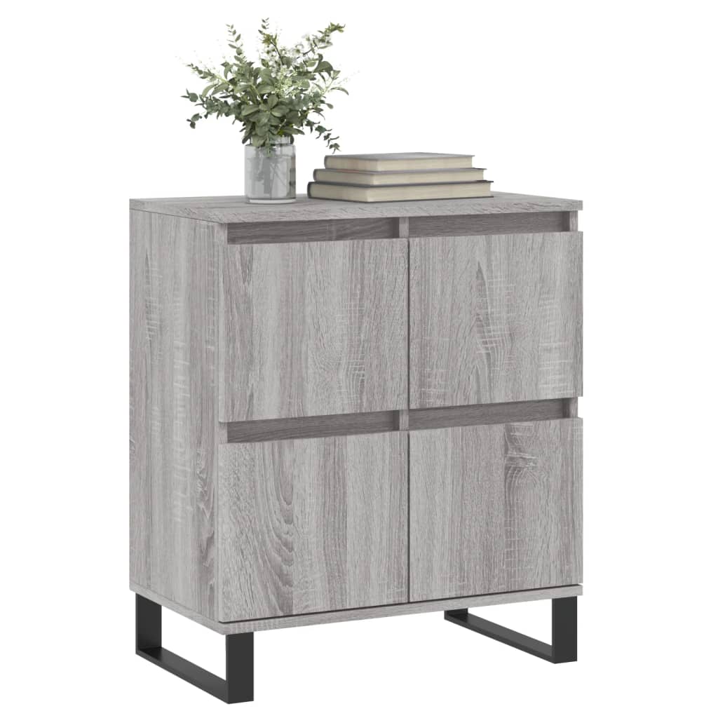 Buffet Sonoma gris 60x35x70 cm Bois d'ingénierie