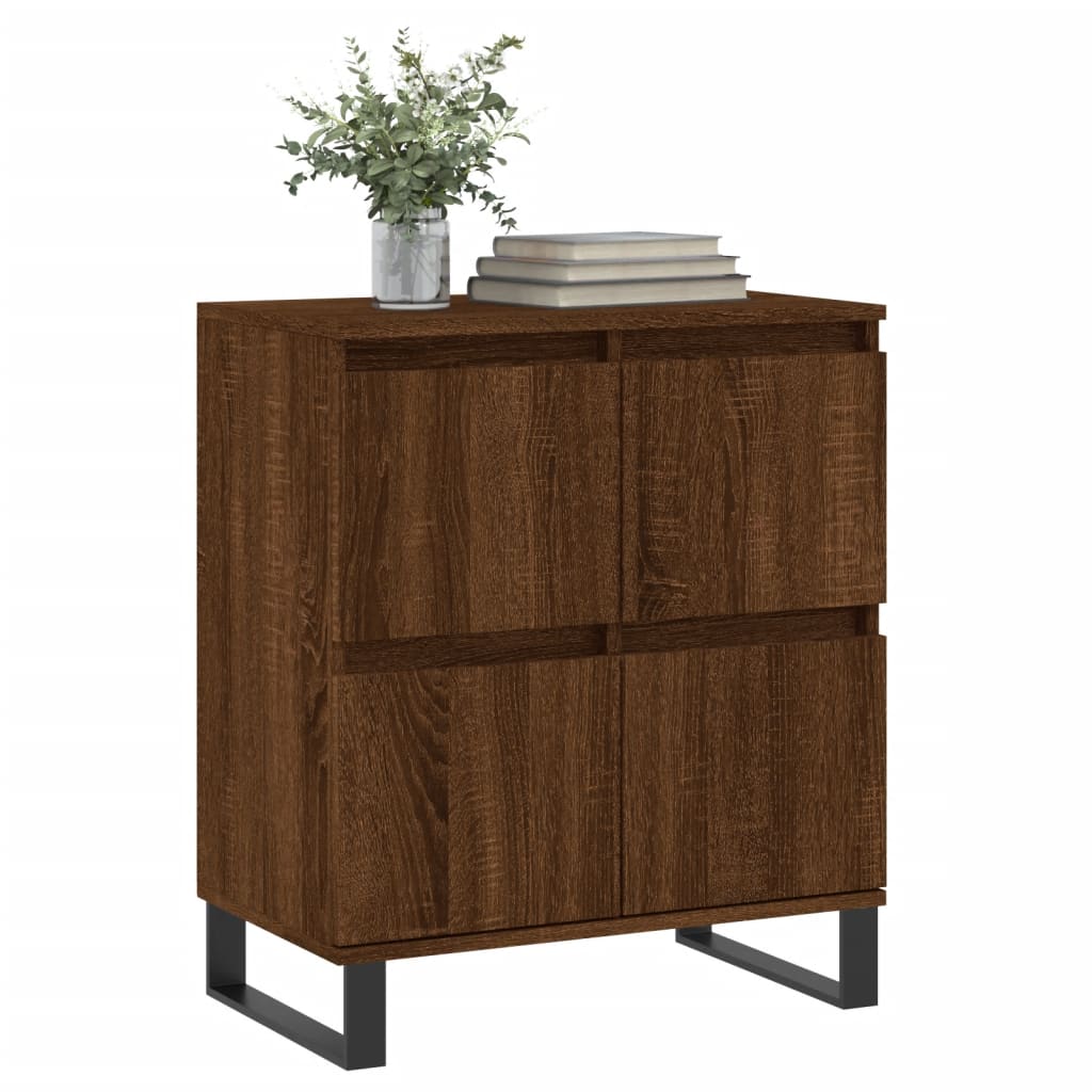 Buffet Chêne marron 60x35x70 cm Bois d'ingénierie