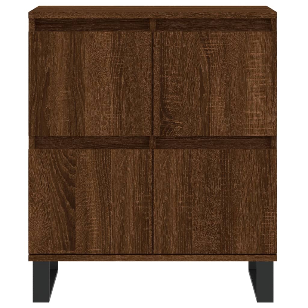 Buffet Chêne marron 60x35x70 cm Bois d'ingénierie