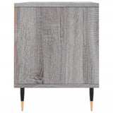 Meuble TV sonoma gris 100x34,5x44,5 cm bois d'ingénierie