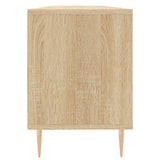 Meuble TV chêne sonoma 150x30x44,5 cm bois d'ingénierie