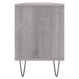 Meuble TV sonoma gris 150x30x44,5 cm bois d'ingénierie