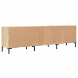 Meuble TV chêne sonoma 150x30x44,5 cm bois d'ingénierie