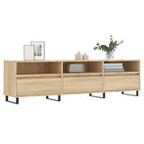 Meuble TV chêne sonoma 150x30x44,5 cm bois d'ingénierie