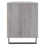 Meuble TV sonoma gris 150x30x44,5 cm bois d'ingénierie