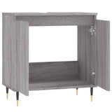 Armoire de bain sonoma gris 58x33x60 cm bois d'ingénierie