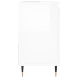 Armoire de salle de bain blanc brillant 65x33x60 cm