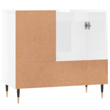 Armoire de salle de bain blanc brillant 65x33x60 cm